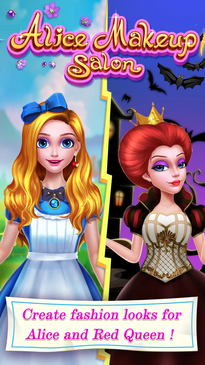 Alice Makeup Salon: face games screenshot